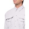 Columbia Men’s PFG Bahama II Long Sleeve Fishing Shirt(Lavender Pearl)