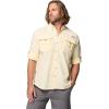 Columbia Men’s PFG Bahama II Long Sleeve Fishing Shirt(Lemon Wash)