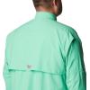 Columbia Men’s PFG Bahama II Long Sleeve Fishing Shirt(Light Jade)