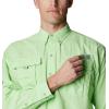 Columbia Men’s PFG Bahama II Long Sleeve Fishing Shirt(Lime Glow)
