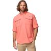 Columbia Men’s PFG Bahama II Long Sleeve Fishing Shirt(Melonade)