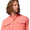 Columbia Men’s PFG Bahama II Long Sleeve Fishing Shirt(Melonade)