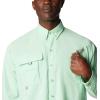 Columbia Men’s PFG Bahama II Long Sleeve Fishing Shirt(Mint Cay)