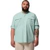Columbia Men’s PFG Bahama II Long Sleeve Fishing Shirt(Misty Jade)