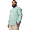 Columbia Men’s PFG Bahama II Long Sleeve Fishing Shirt(Misty Jade)