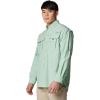 Columbia Men’s PFG Bahama II Long Sleeve Fishing Shirt(New Mint)