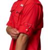 Columbia Men’s PFG Bahama II Long Sleeve Fishing Shirt(Red Spark)