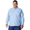 Columbia Men’s PFG Bahama II Long Sleeve Fishing Shirt(Sail)