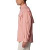 Columbia Men’s PFG Bahama II Long Sleeve Fishing Shirt(Sandalwood Pink)