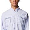 Columbia Men’s PFG Bahama II Long Sleeve Fishing Shirt(Snowdrift)
