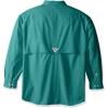 Columbia Men’s PFG Bahama II Long Sleeve Fishing Shirt(Teal)