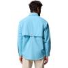 Columbia Men’s PFG Bahama II Long Sleeve Fishing Shirt(Vintage Blue)