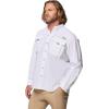 Columbia Men’s PFG Bahama II Long Sleeve Fishing Shirt(White)