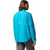 Columbia Mens PFG Blood and Guts V Long Sleeve Shirt(Ocean Teal)