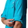 Columbia Mens PFG Blood and Guts V Long Sleeve Shirt(Ocean Teal)