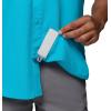 Columbia Men’s PFG Blood and Guts V Short Sleeve Shirt(Ocean Teal)