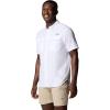 Columbia Men’s PFG Blood and Guts V Short Sleeve Shirt(White)