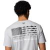Columbia Men’s PFG Fish Flag II Short Sleeve(Cool Grey/Black Gradient)