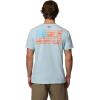 Columbia Men’s PFG Fish Flag II Short Sleeve(Marine Light Heather)