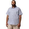 Columbia Men’s PFG Harbor Peak Short Sleeve Shirt(Twilight Offshore Tartan)