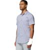 Columbia Men’s PFG Harbor Peak Short Sleeve Shirt(Twilight Offshore Tartan)