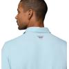 Columbia Mens PFG Solar Stream II Polo(Marine Light)