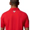 Columbia Mens PFG Solar Stream II Polo(Red Spark)
