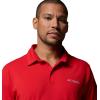 Columbia Mens PFG Solar Stream II Polo(Red Spark)