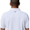 Columbia Mens PFG Solar Stream II Polo(White)