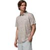 Columbia Mens PFG Super Slack Tide II Stretch Polo(Beach Pompanos)