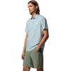 Columbia Mens PFG Super Slack Tide II Stretch Polo(Marine Light Gone Fishin)