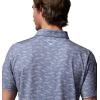 Columbia Mens PFG Super Slack Tide II Stretch Polo(New Moon Nw Catch)