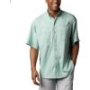 Columbia Men’s PFG Tamiami II Short Sleeve Shirt(Aqua Tone)