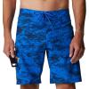 Columbia Men’s PFG Tamiami II Short Sleeve Shirt(Blue Macaw Pfg Camo)