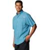 Columbia Men’s PFG Tamiami II Short Sleeve Shirt(Canyon Blue)
