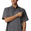 Columbia Men’s PFG Tamiami II Short Sleeve Shirt(City Grey)