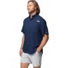 Columbia Men’s PFG Tamiami II Short Sleeve Shirt(Collegiate Navy)