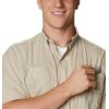 Columbia Men’s PFG Tamiami II Short Sleeve Shirt(Fossil/Realtree Edge)