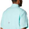 Columbia Men’s PFG Tamiami II Short Sleeve Shirt(Gulf Stream/Realtree Edge)