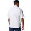 Columbia Men’s PFG Tamiami II Short Sleeve Shirt(White)