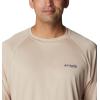 Columbia Men’s PFG Terminal Tackle Long Sleeve Shirt(Ancient Fossil/Carbon Logo)