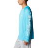 Columbia Men’s PFG Terminal Tackle Long Sleeve Shirt(Atoll/White Logo)