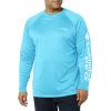 Columbia Men’s PFG Terminal Tackle Long Sleeve Shirt(Atoll/White Logo)