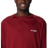 Columbia Men’s PFG Terminal Tackle Long Sleeve Shirt(Beet/White Logo)