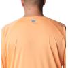 Columbia Men’s PFG Terminal Tackle Long Sleeve Shirt(Bright Nectar/Carbon Logo)