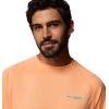 Columbia Men’s PFG Terminal Tackle Long Sleeve Shirt(Bright Nectar/Ocean Teal Logo)