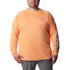 Columbia Men’s PFG Terminal Tackle Long Sleeve Shirt(Bright Nectar/Vivid Blue Logo)