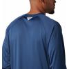Columbia Men’s PFG Terminal Tackle Long Sleeve Shirt(Carbon/Red Spark Logo)