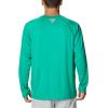 Columbia Men’s PFG Terminal Tackle Long Sleeve Shirt(Circuit/Key West Logo)