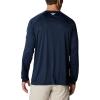 Columbia Men’s PFG Terminal Tackle Long Sleeve Shirt(Collegiate Navy/White Logo)